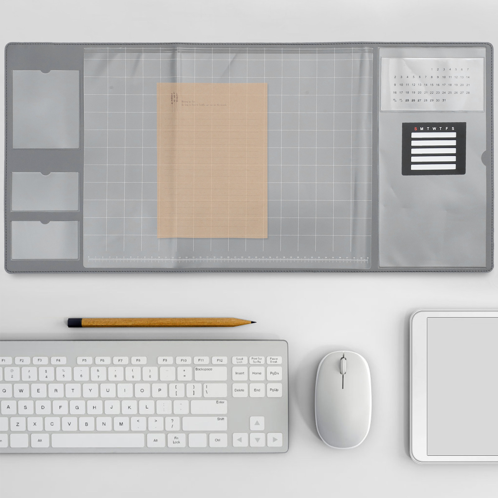 Desk Setup Ergonomics - Großes, ergonomisches Gaming-Mauspad mit glatter Oberfläche,