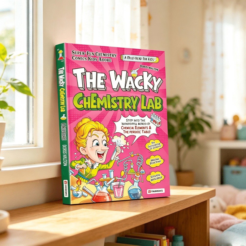 Desk Setup Kids - „The Wacky Chemistry Lab English Kids