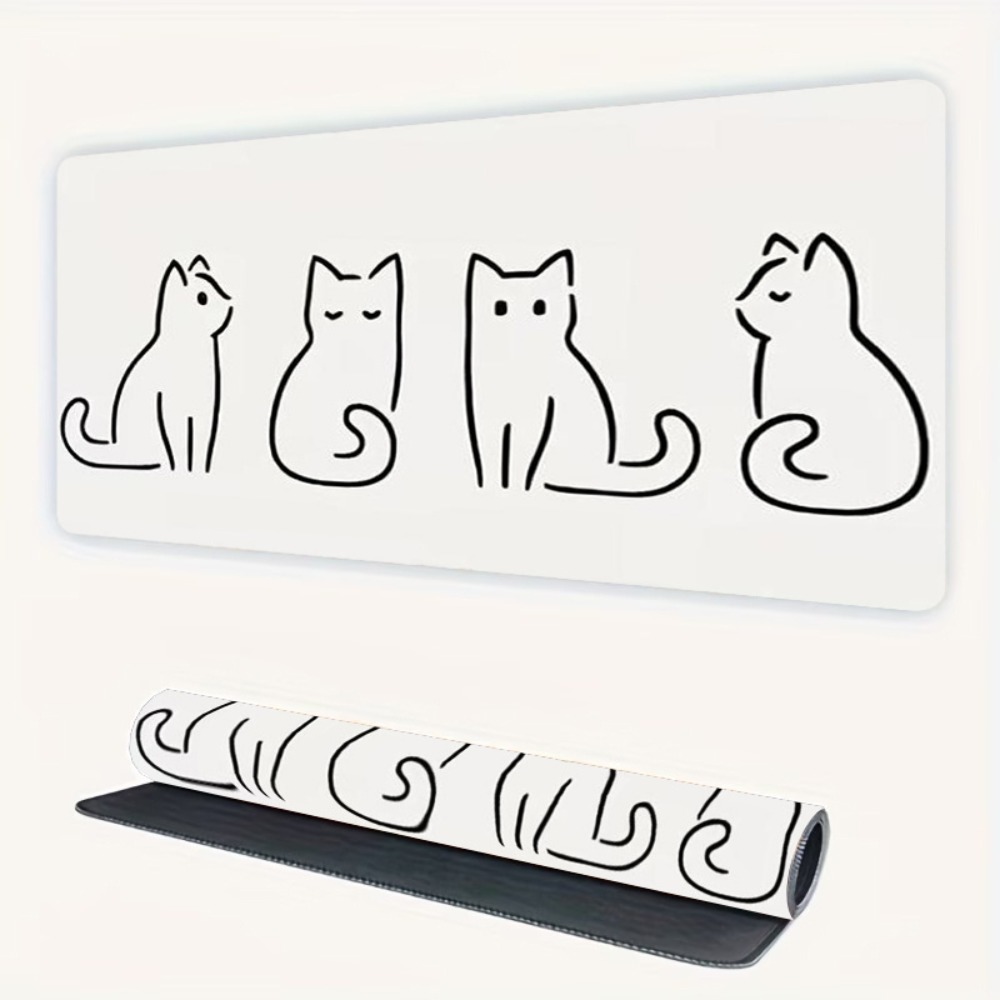 Desk Setup Designer - Die originellen Katzen-Designs für Mauspads, Schreibtisch-Organizer