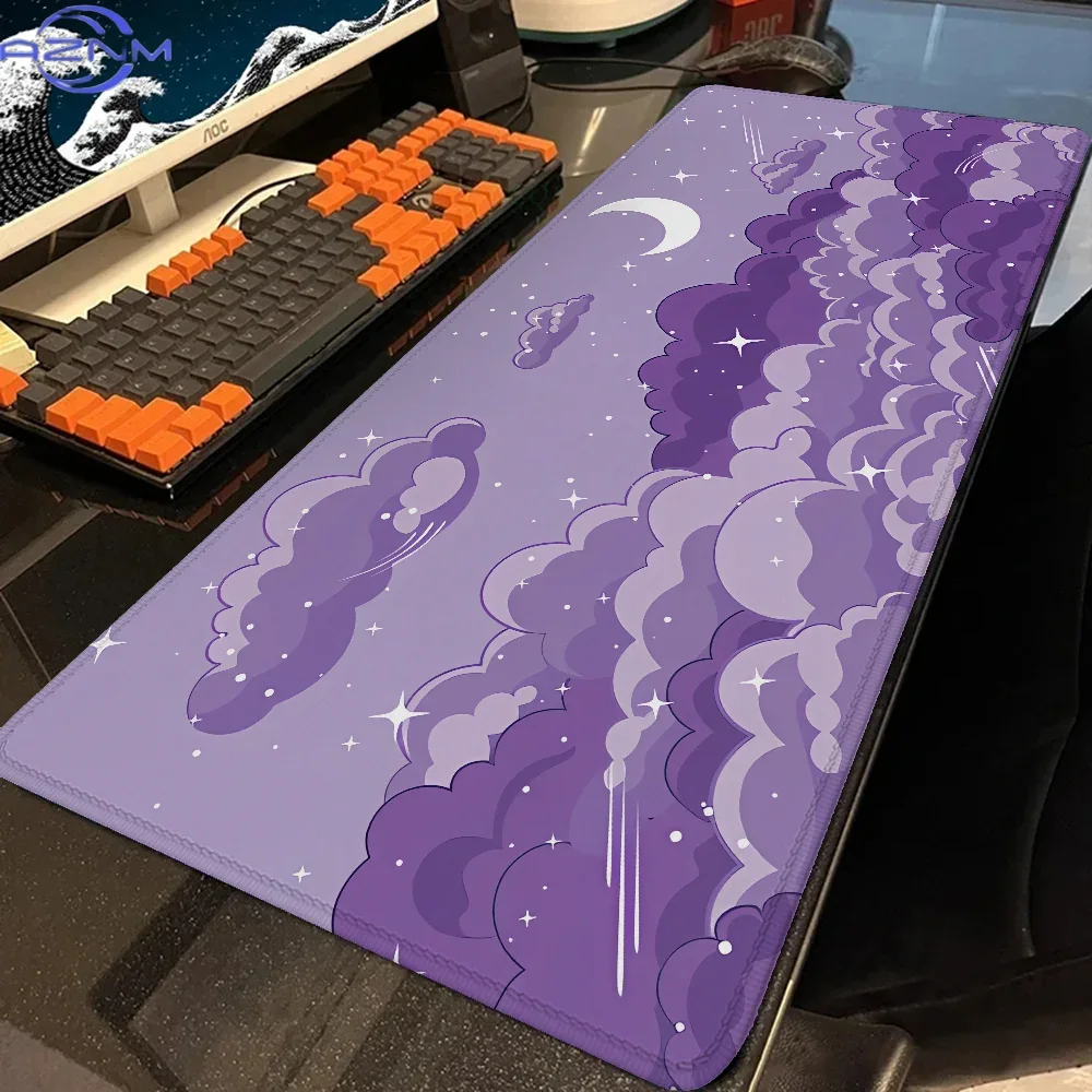 Desk Setup Productivity - Skyscape Setup Gaming-Zubehör Großes Mauspad Gamer-Mauspad