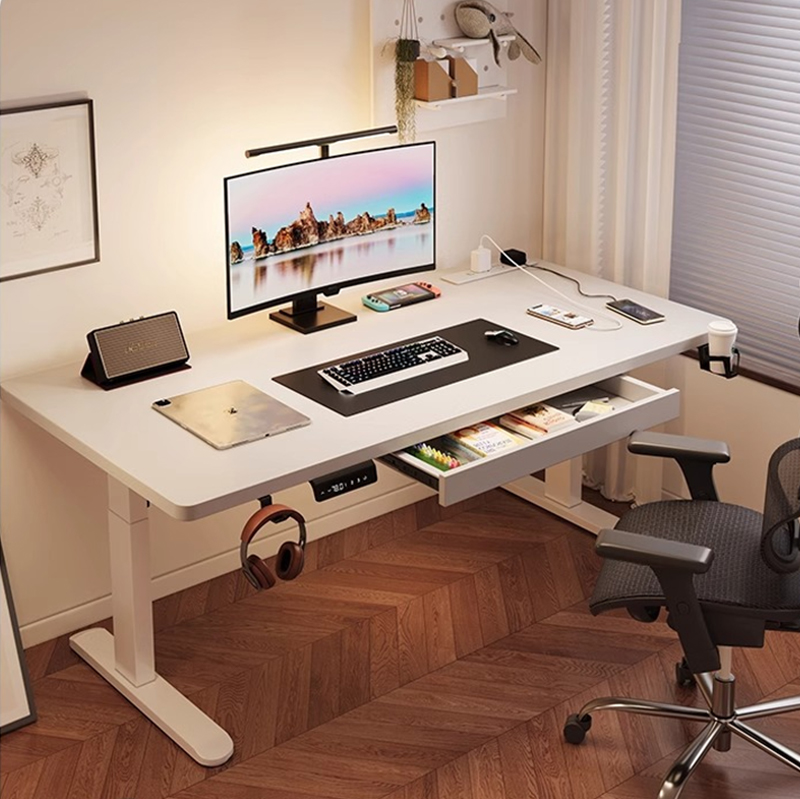 Desk Setup Designer - Moderner Elektrischer Stehschreibtisch aus Eisen mit