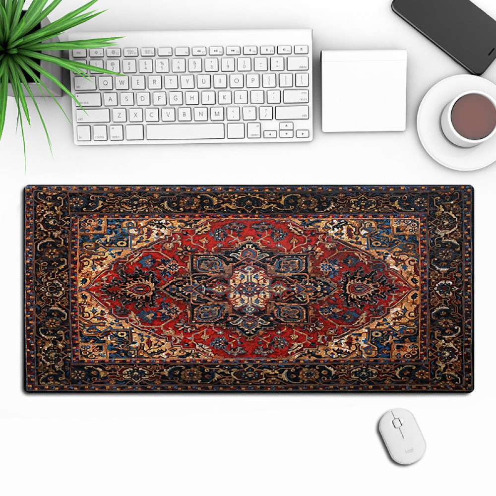 Desk Setup Designer - Große Mausmatte mit arabischem Design, Schreibtischunterlage