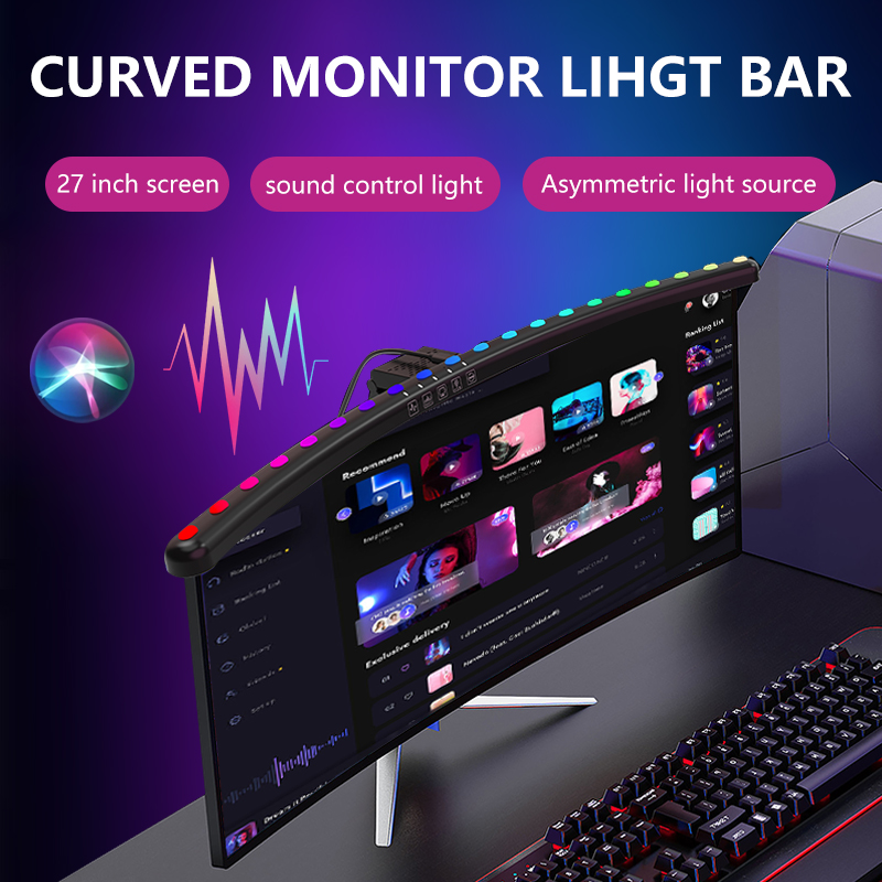 RGB-Lichtleiste Monitor Smart  – Desk Setup Pc Bewertung und Preis