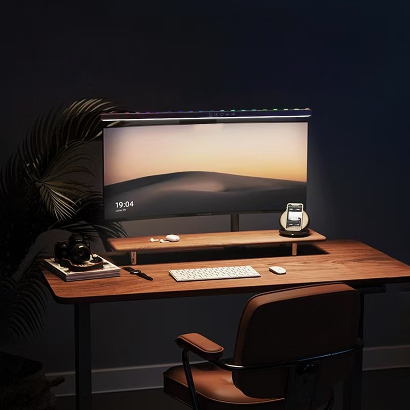 Augenfreundliche LED-Monitorle – Desk Setup Designer Bewertung und Preis