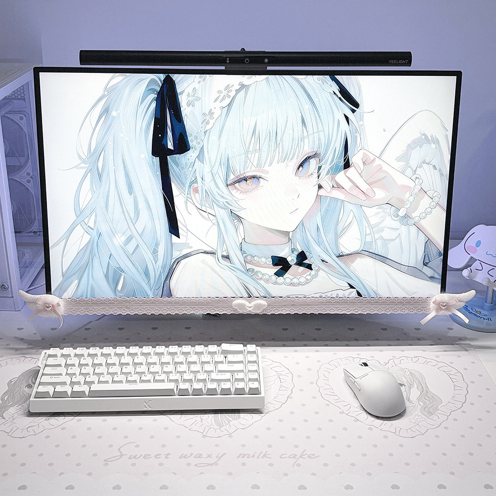 Neue Bildschirm-Dekoration Wei – Desk Setup Pc Bewertung und Preis