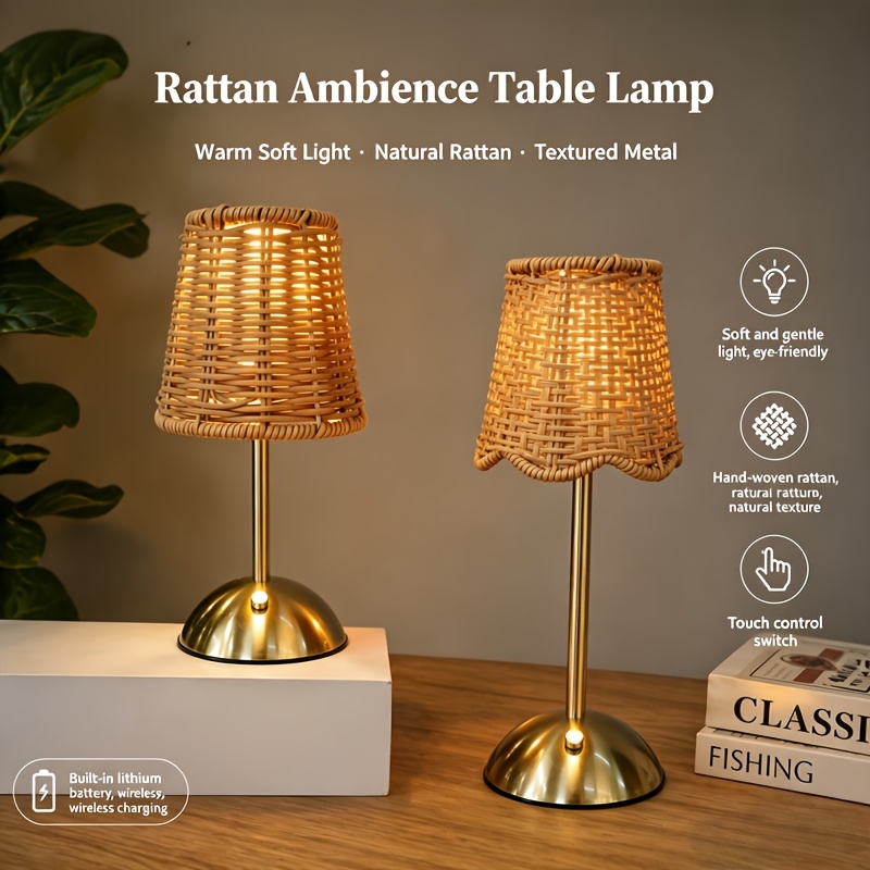 Böhmische Geflochtene Rattan-K – Desk Setup Lighting Bewertung und Preis