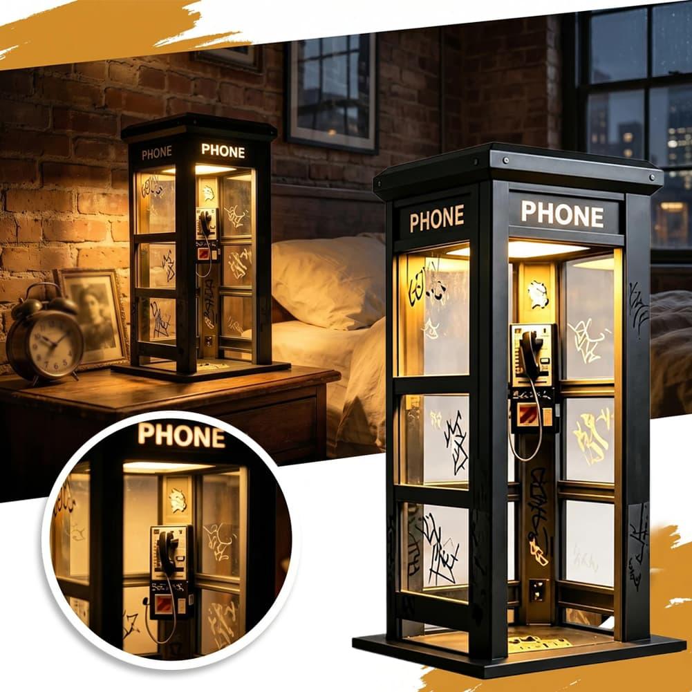 Retro Graffiti Telefonzellen-T – Desk Setup Lighting Bewertung und Preis