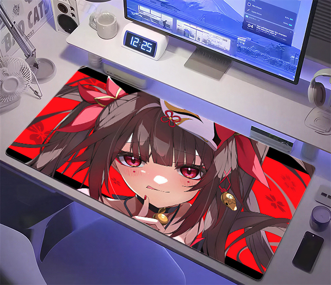 Großes Anime-Mädchen Mauspad X – Desk Setup Designer Bewertung und Preis