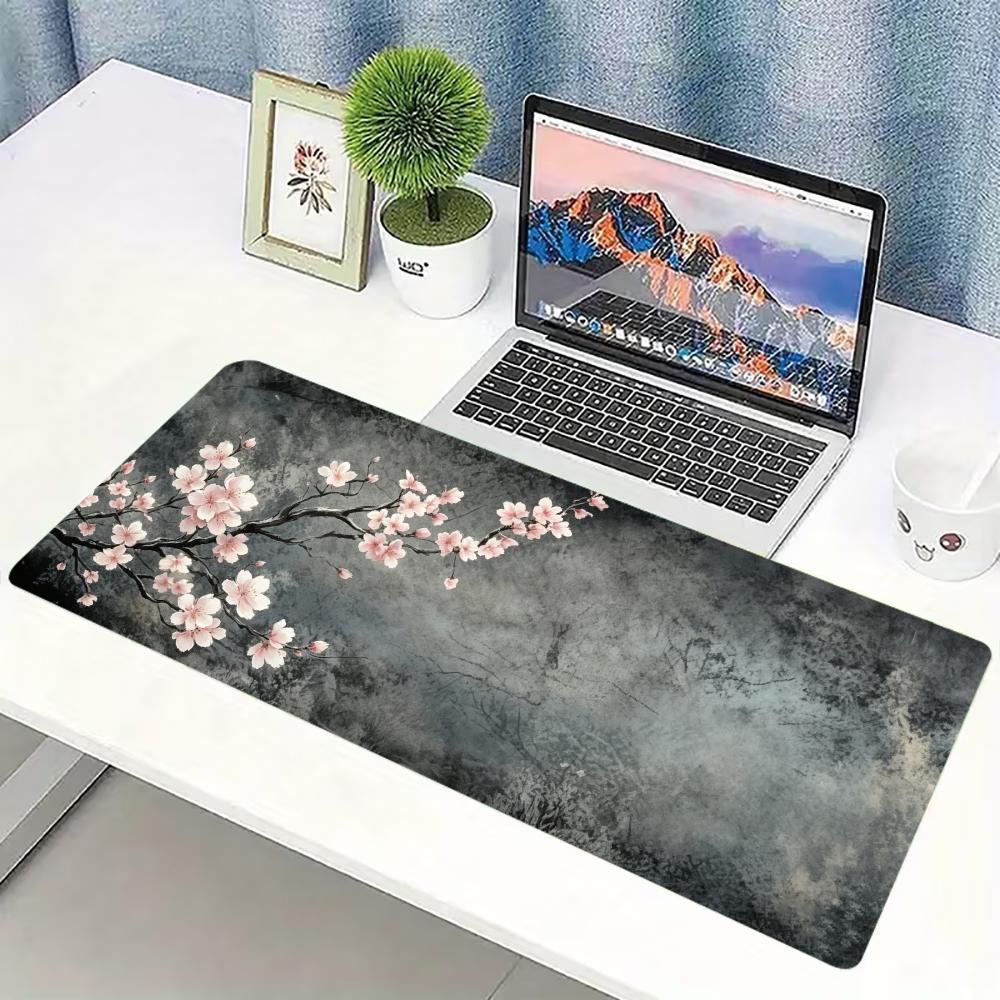 Pflaumenblüten-Kunstschreibunt – Desk Setup Pc And Laptop Bewertung und Preis