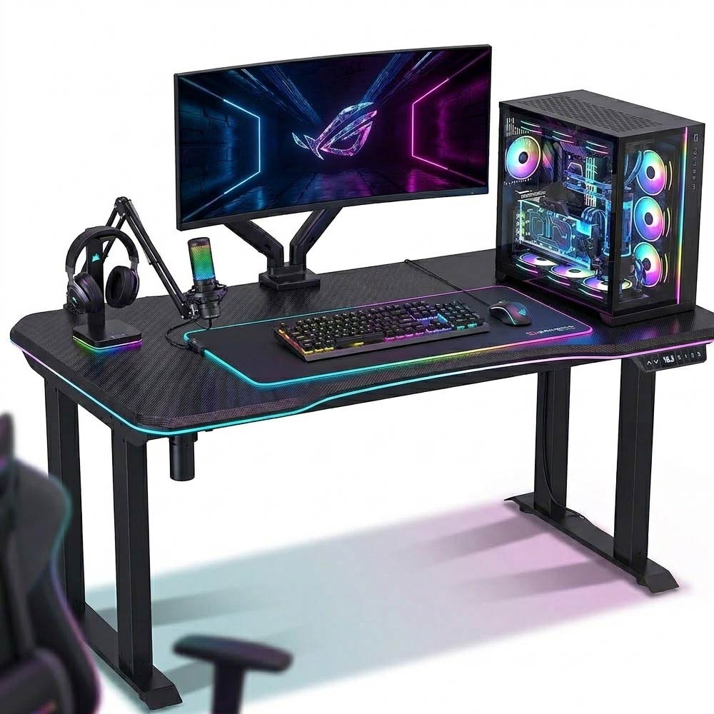 Elektrischer Stehschreibtisch  – Desk Setup Ergonomics Bewertung und Preis