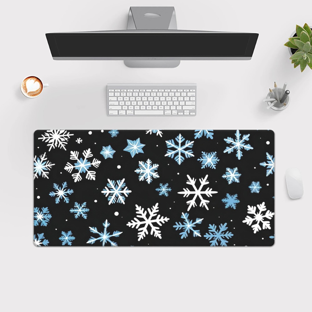 Schneeflocken-Winter-Design Er – Desk Setup Designer Bewertung und Preis