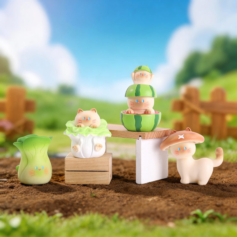 Echte Gemüse-Katzen-Blindbox:  – Desk Setup Productivity Bewertung und Preis