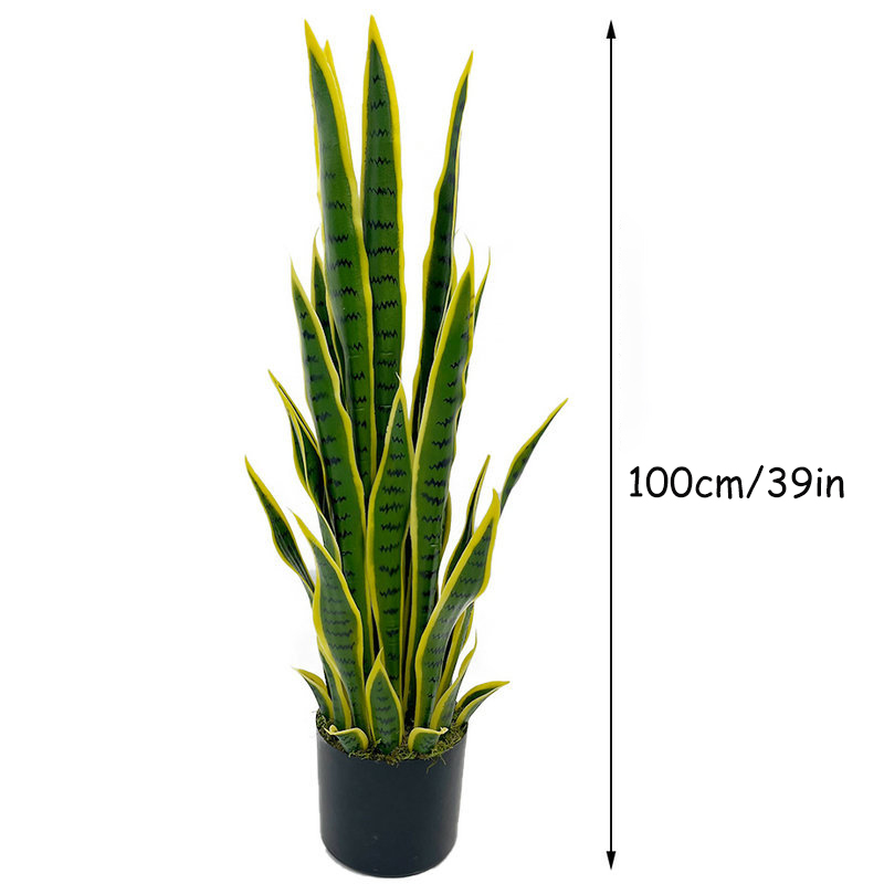 40-100cm Künstliche Sansevieri – Desk Setup Plants Bewertung und Preis