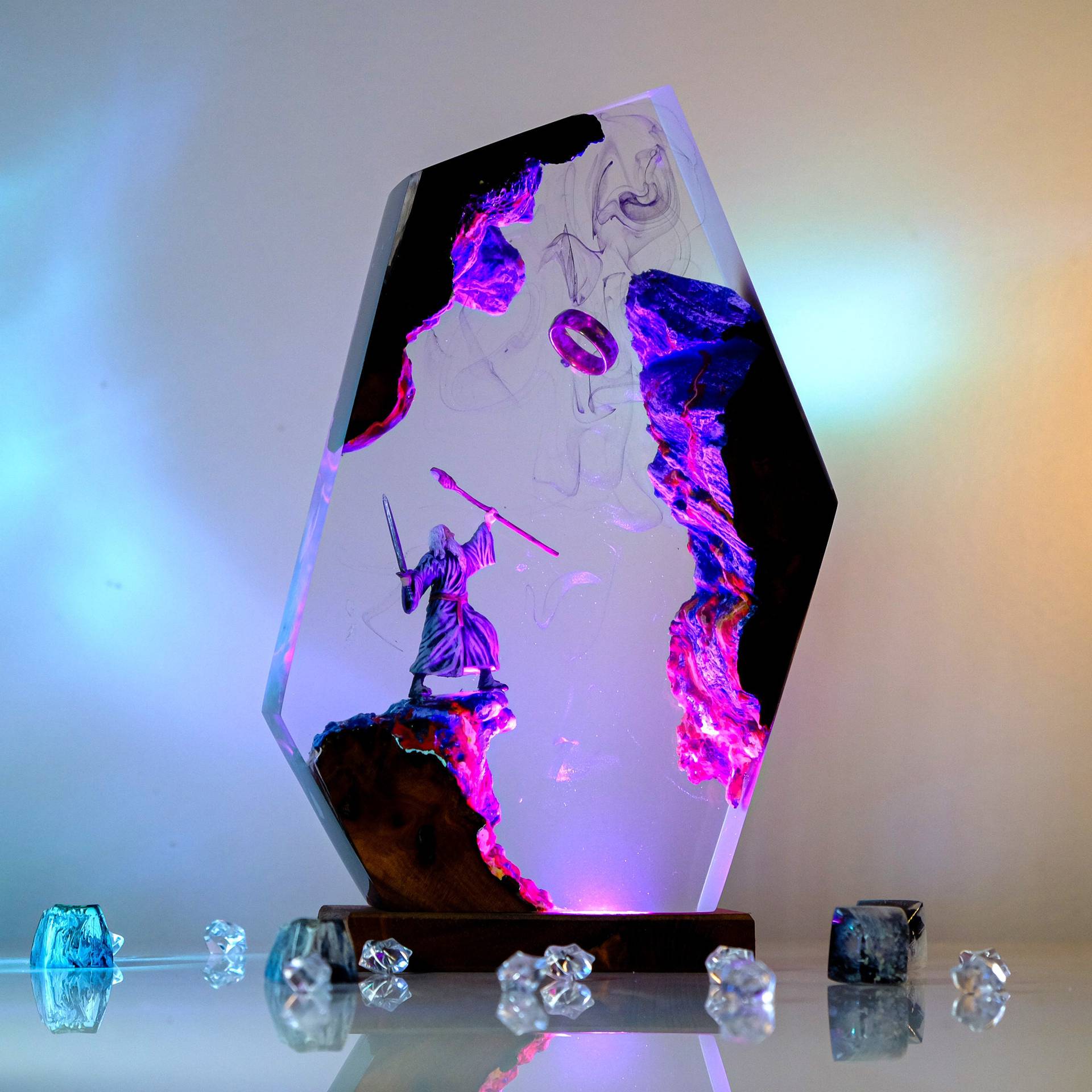 Film-Szenen-Figur Tischlampe a – Desk Setup Lighting Bewertung und Preis