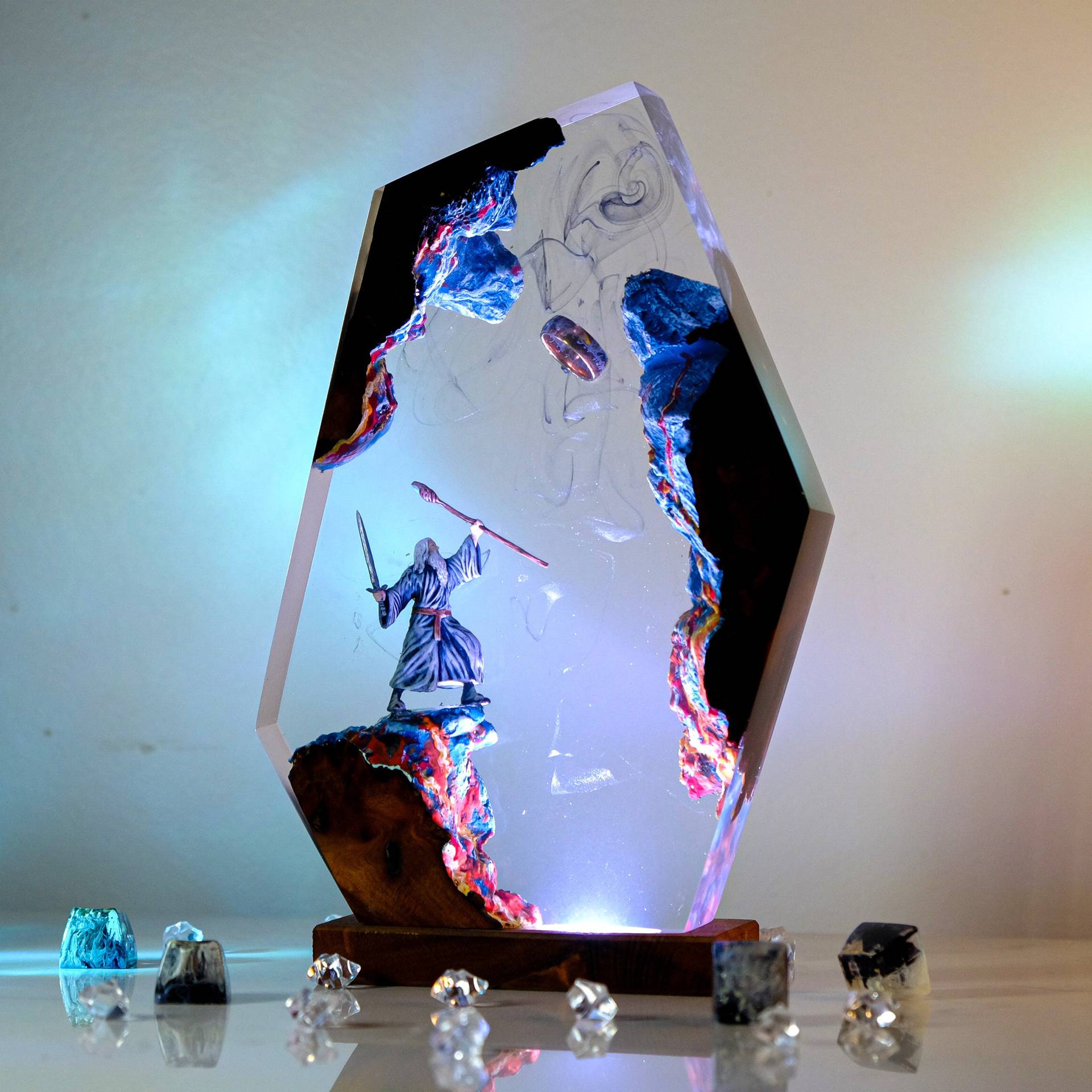 Film-Szenen-Figur Tischlampe a – Desk Setup Lighting Bewertung und Preis