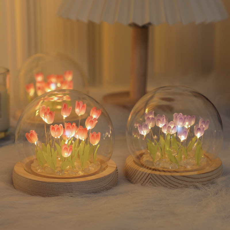 Handgemachte Tulpe Nachtlicht  – Desk Setup Lighting Bewertung und Preis
